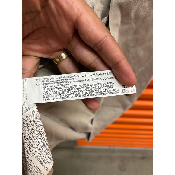 Zara - Faux Suede Trench Coat / XS / Tan / NWT - Picture 6 of 7